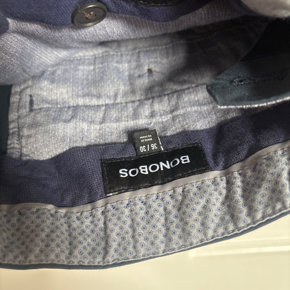Navy blue Bonobos pants - Picture 2 of 3
